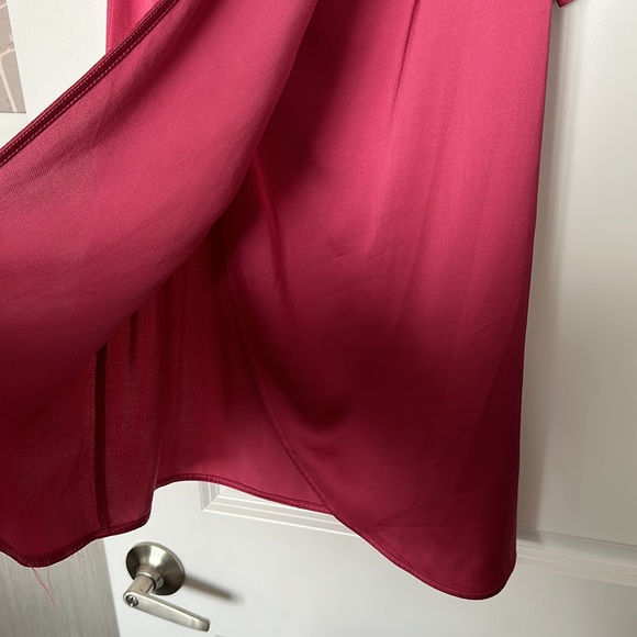 Brand New Pink Satin Skirt - Picture 4 of 6